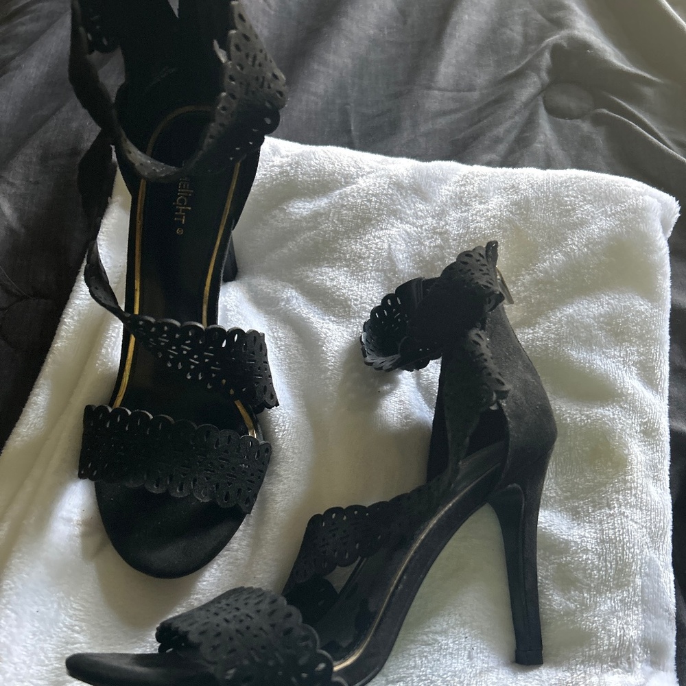 Black heels
